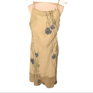 Soft flowy slip dress in calming pastel